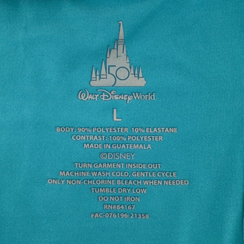 Disney 2022 Princess Half Marathon Racerback Tank Top Blue Women L‎ Activewear - Picture 5 of 5